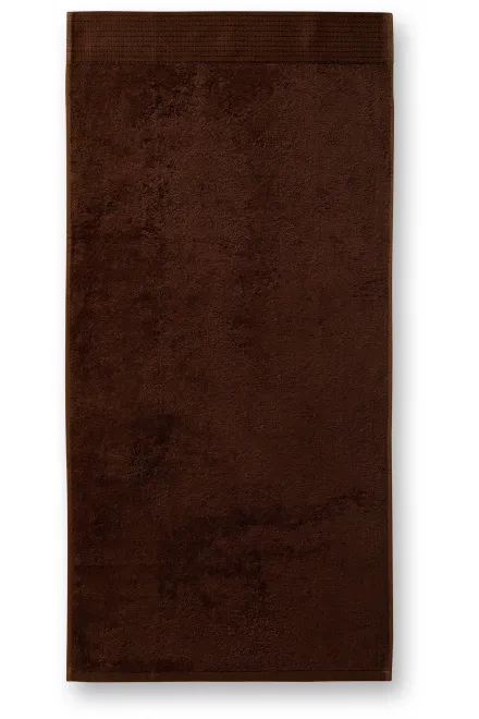 Bamboe handdoek, 50x100cm - koffie, 50x100cm