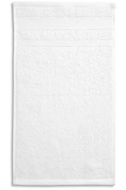 Biologische katoenen handdoek - witte, 50x100cm