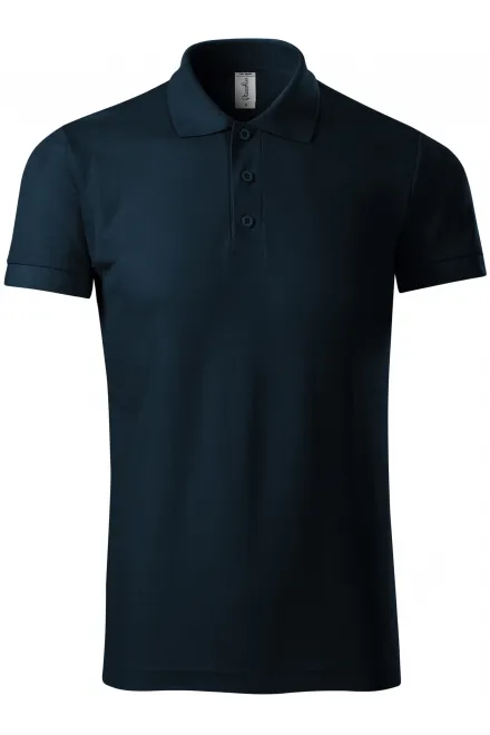 Comfortabel herenpoloshirt - donkerblauw, 3XL