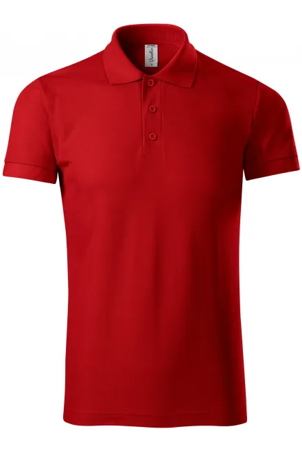 Comfortabel herenpoloshirt - rood, 3XL