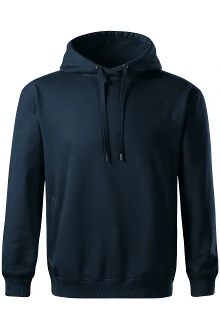 Comfortabele herenhoodie - donkerblauw, XL