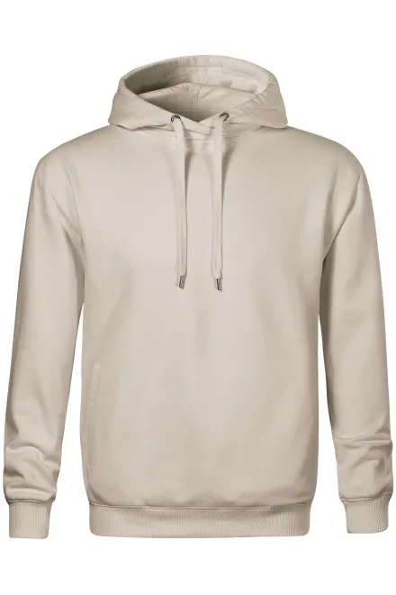 Comfortabele herenhoodie - ijsgrijs, XL