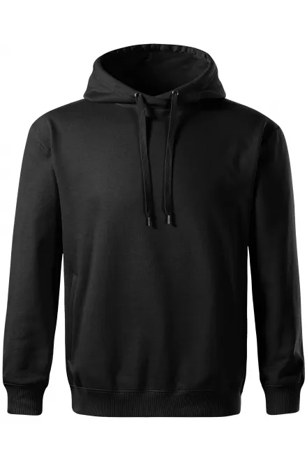 Comfortabele herenhoodie - zwart, XL