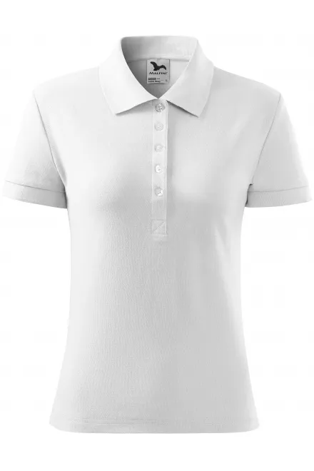 Dames poloshirt - witte, L