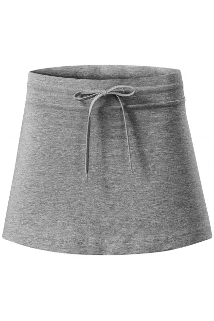Dames rok - donkergrijs marmer, XS