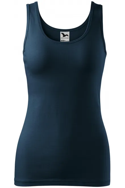 Dames singlet - donkerblauw, XS