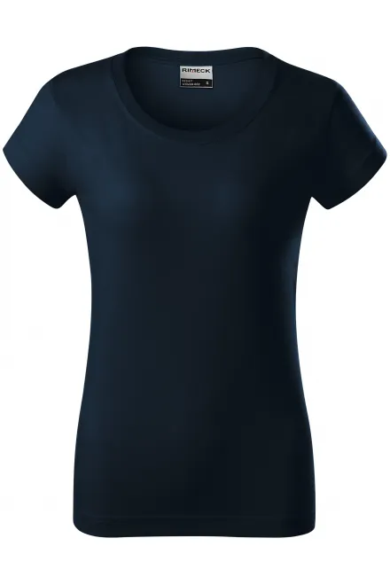 Duurzaam dames T-shirt - donkerblauw, S
