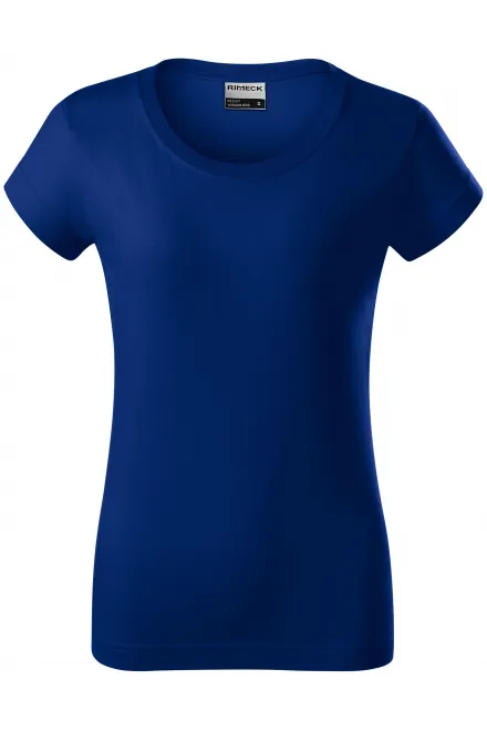 Duurzaam dames T-shirt - koningsblauw, S