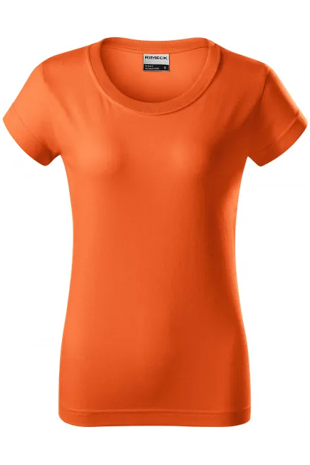 Duurzaam dames T-shirt - oranje, S