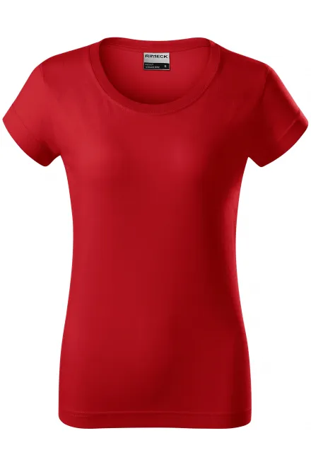 Duurzaam dames T-shirt - rood, S