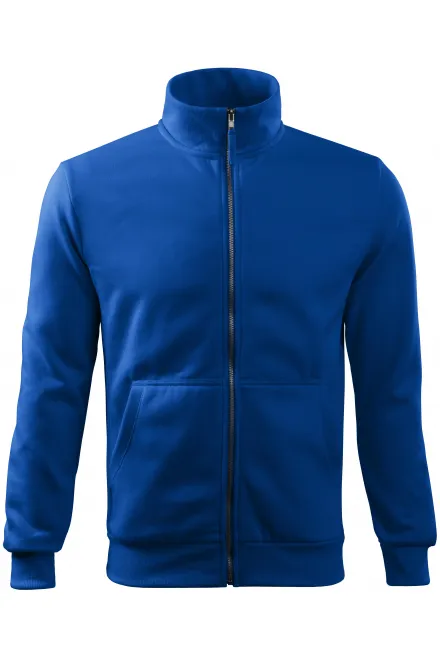 Eenvoudig herensweatshirt zonder capuchon - koningsblauw, M