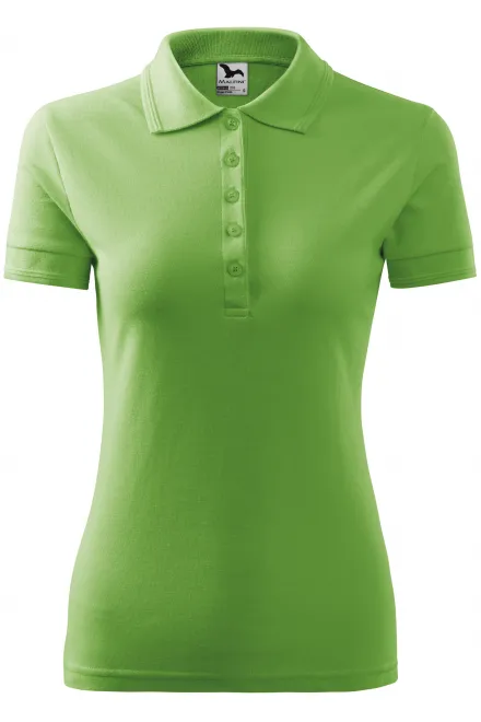 Elegant dames poloshirt - erwt groen, S