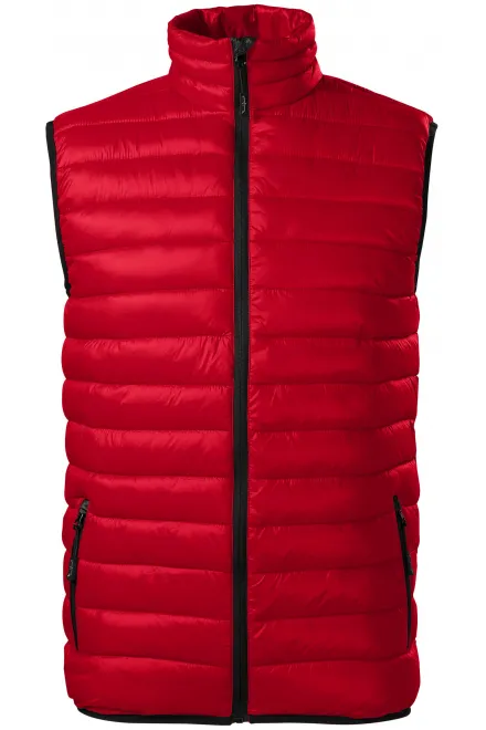 Gewatteerd vest voor heren - formula red, L