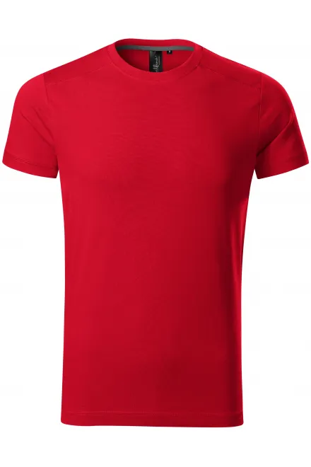 Heren T-shirt versierd - formula red, L