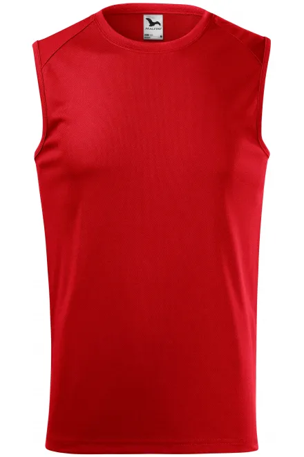 Herentop - rood, XL
