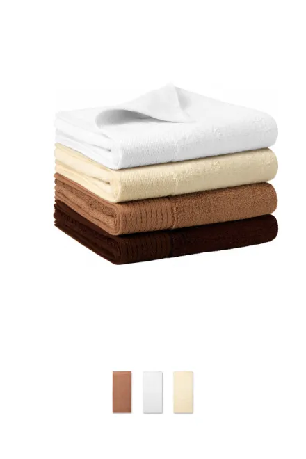 Bamboe handdoek, 50x100cm, koffie