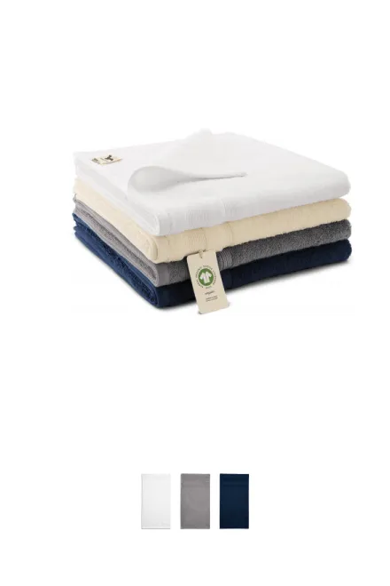 Biologische katoenen handdoek, amandel