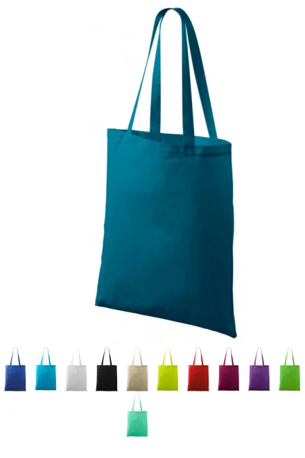 Kleine boodschappentas, petrol blue