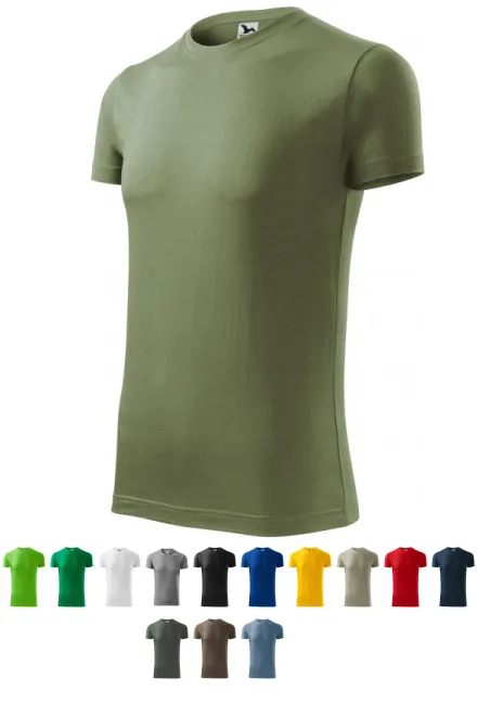 Modieus T-shirt voor heren, khaki