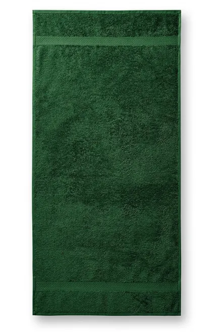 Katoenen zware handdoek, 70x140cm - fles groen, 70x140cm