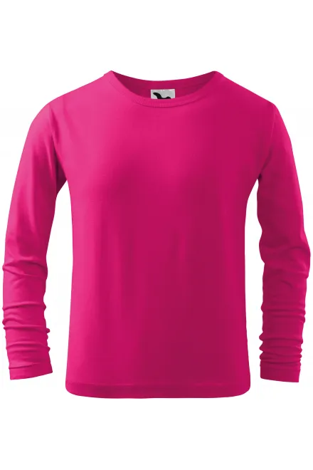 Kinder T-shirt met lange mouwen - framboos, 158 cm / 12 jaar