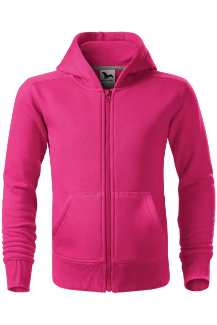 Kindersweatshirt met capuchon - purper, 146 cm / 10 jaar