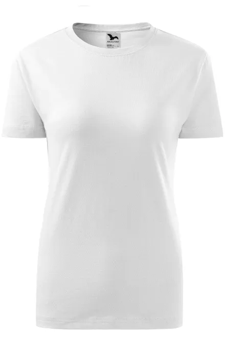 Klassiek dames T-shirt - witte, S