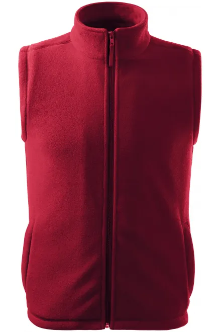 Klassiek fleecevest - marlboro rood, XS