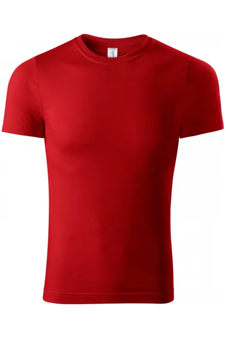 Lichtgewicht T-shirt met korte mouwen - rood, XS