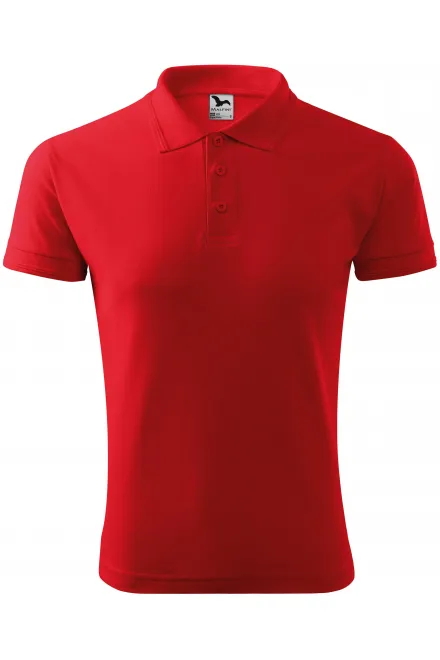 Los poloshirt voor heren - rood, S