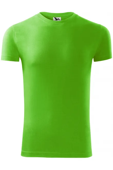 Modieus T-shirt voor heren - appel groen, M