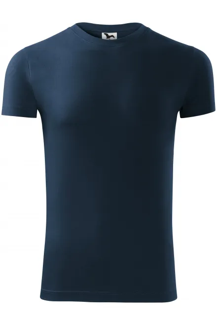 Modieus T-shirt voor heren - donkerblauw, M
