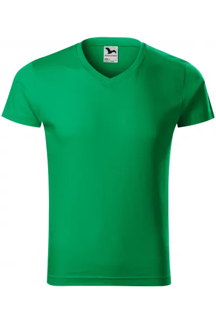 Nauwsluitend T-shirt voor heren - gras groen, M