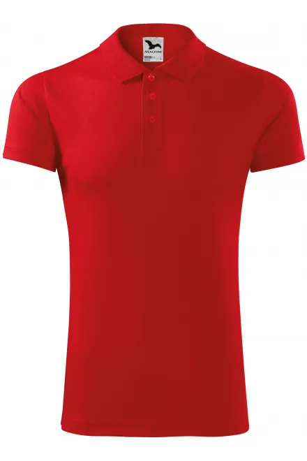 Sport poloshirt - rood, XL