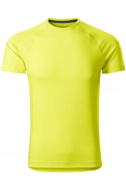 Sport-T-shirt voor heren - Neon Geel, M