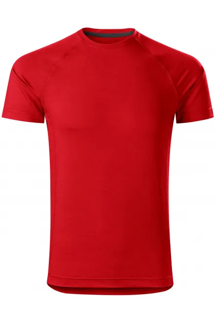 Sport-T-shirt voor heren - rood, M
