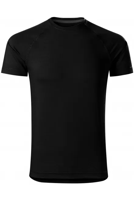 Sport-T-shirt voor heren - zwart, M