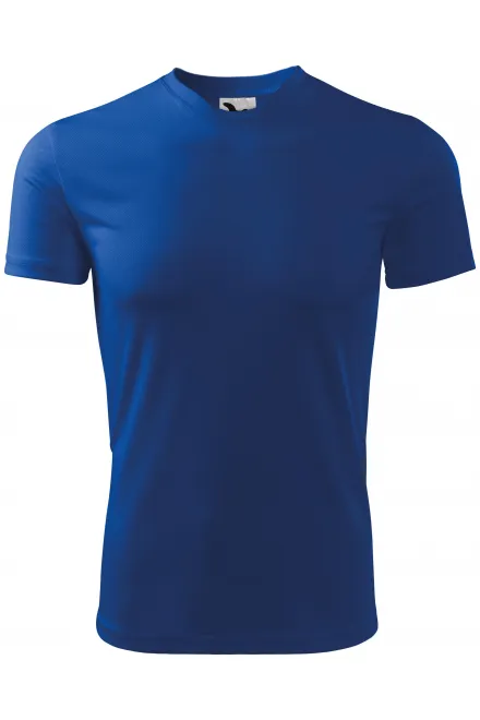Sport-T-shirt voor kinderen - koningsblauw, 158 cm / 12 jaar