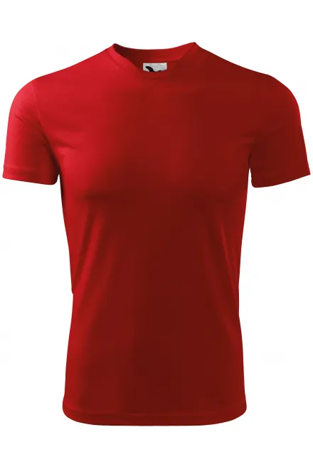 Sport-T-shirt voor kinderen - rood, 158 cm / 12 jaar