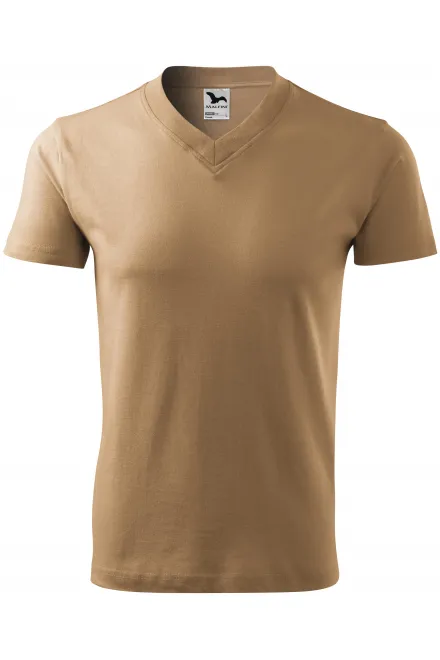 T-shirt met korte mouwen, middelzwaar - sandy, 3XL