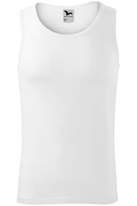 Tanktop voor heren - witte, L