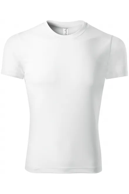 Uniseks sport-T-shirt - witte, XS